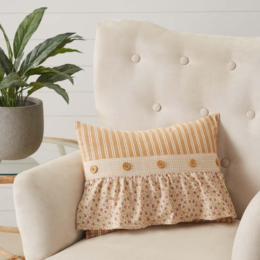 Camilia Ruffled Pillow 14x18 VHC Brands - The Fox Decor